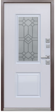 TERMO 3 СТЕКЛОПАКЕТ БУКЛЕ ШОКОЛАД ФИГУРНАЯ ВСТАВКА