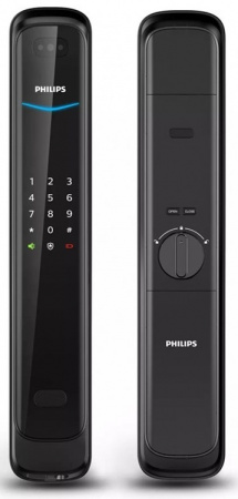 ЭЛЕКТРОННЫЙ ДВЕРНОЙ ЗАМОК PHILIPS EASYKEY DDL702 FACE ID